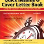دانلود کتاب Quick Resume & Cover Letter Book